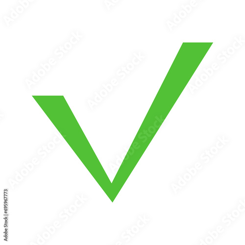 Checkmark icon, check or confirmation sign.