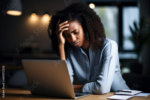 Employee Experiencing Laptop-induced Headache