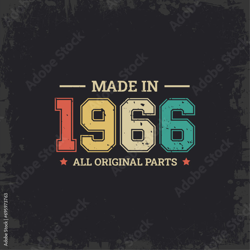 Made in 1966 All Original Parts