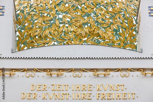 Quadro su tela Secession pavilion facade in Vienna