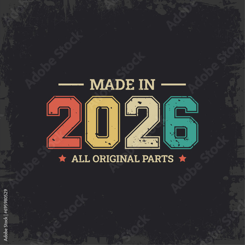Made in 2026 All Original Parts