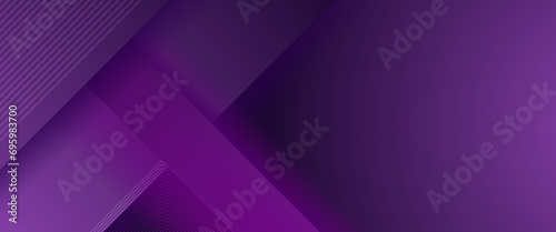 Purple violet vector abstract futuristic modern neon banner with line. Creative banner for report, corporate, ads, branding, banner, cover, label, poster, sales
