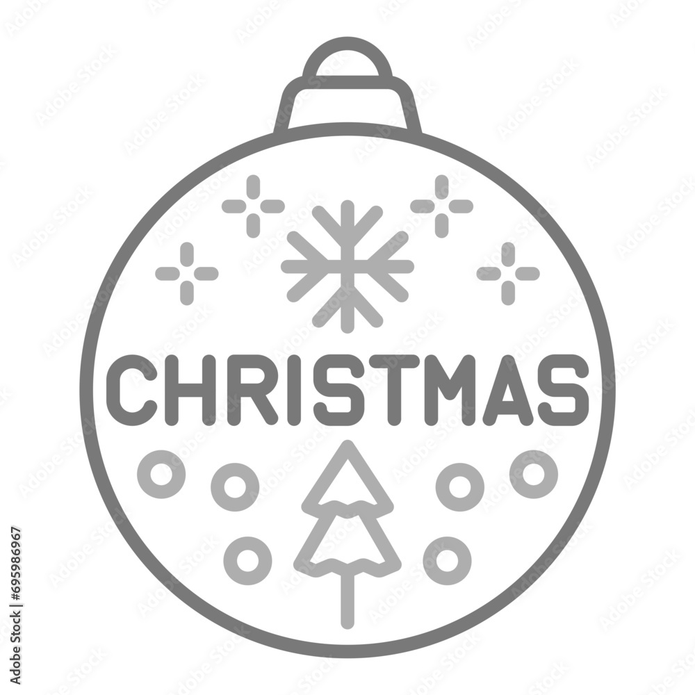 Fototapeta premium Bauble Icon