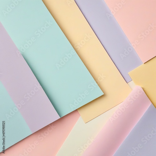 Multicolored pastel abstract paper texture background