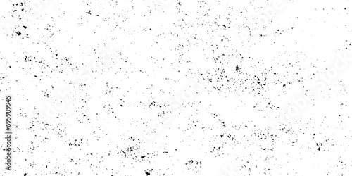 black and white paint on distressed overlay texture, Overlay Distress grain monochrome texture with spots and stains, Grain noise particles with seamless grunge, Overlay textures stamp with grunge. photo