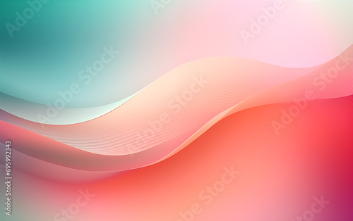 Soft Gradient Waves - Abstract Background - 16:10 Aspect Ratio
