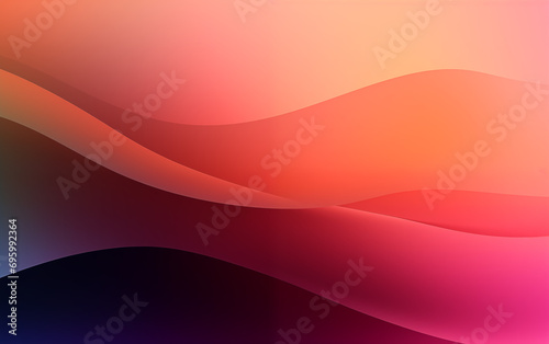 Soft Gradient Waves - Abstract Background - 16:10 Aspect Ratio