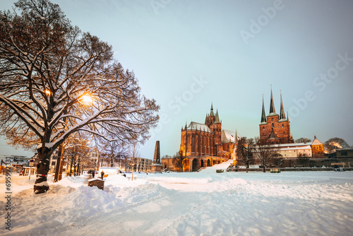 Erfurt, Dom, Domplatz, Cathedral