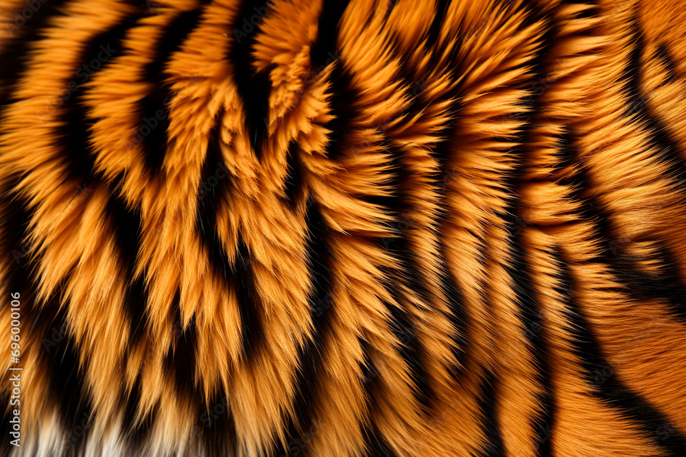 Minimalistic natural background, soft tiger skin close up. Minimalistic natural background, soft tiger skin close up.