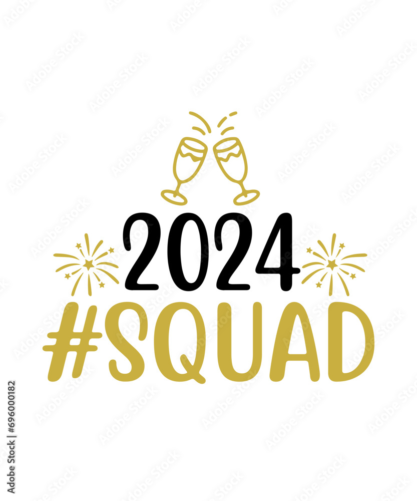 New Year 2024 text design for T-shirts and apparel on plain white transparent isolated background for shirt, hoodie, sweatshirt, card, tag, mug, icon, logo or badge New Year 2024 text design for T-shirts and apparel on plain white transparent isolated background for shirt, hoodie, sweatshirt, card, tag, mug, icon, logo or badge