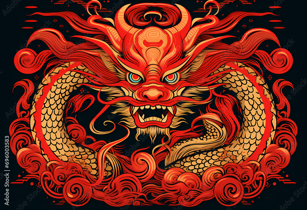 Year of the dragon Chinese celebration Year of the dragon Chinese celebration