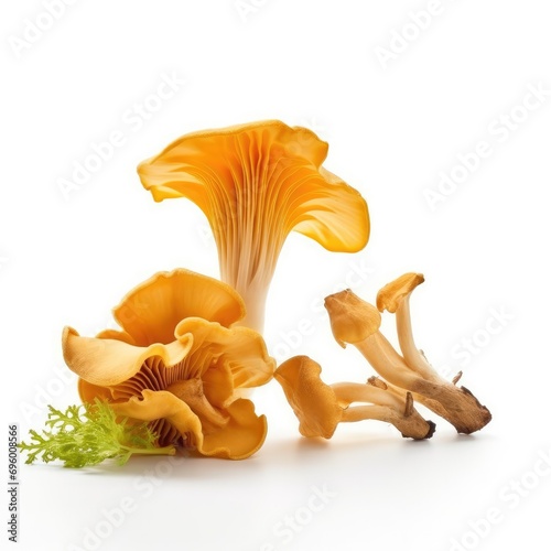 Chanterelle Mushrooms Set
