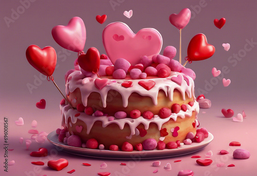 Torta d Amore- Un Capolavoro Dolce per il Giorno di San Valentino