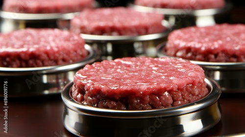 Fresh Raw Meat for Cooking. Gourmet Burger Ingredients