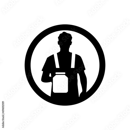 Delivering milk (second entry) icon