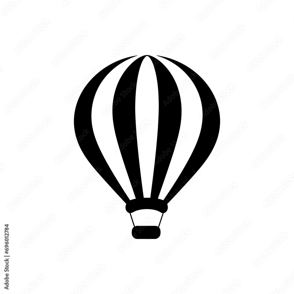 Fototapeta premium Air balloon icon