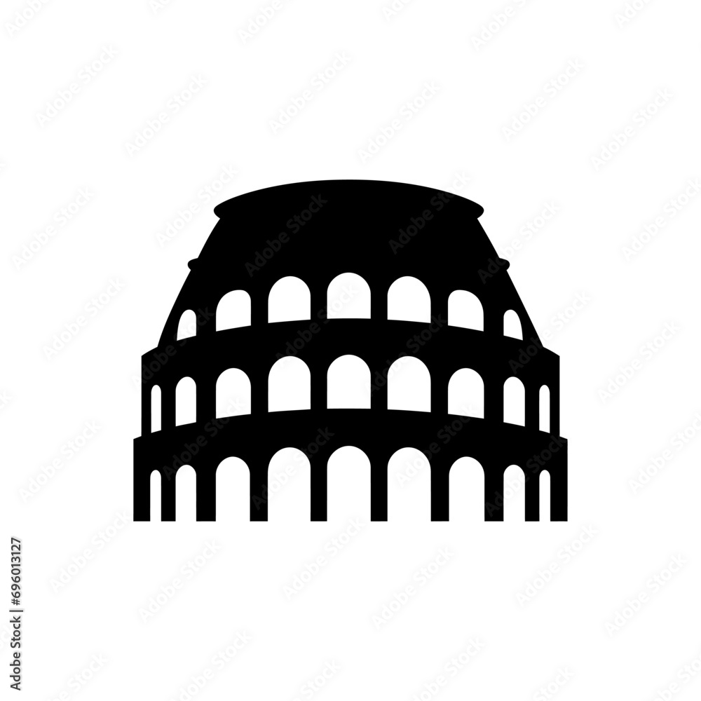 Naklejka premium Colosseum icon