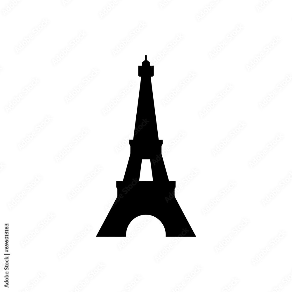 Obraz premium Eiffel Tower icon