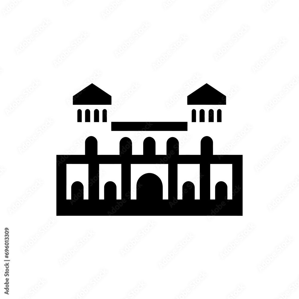 Fototapeta premium The Alhambra icon