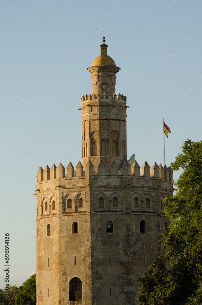 Tower of Gold. Seville. Andalusia. Spain.
