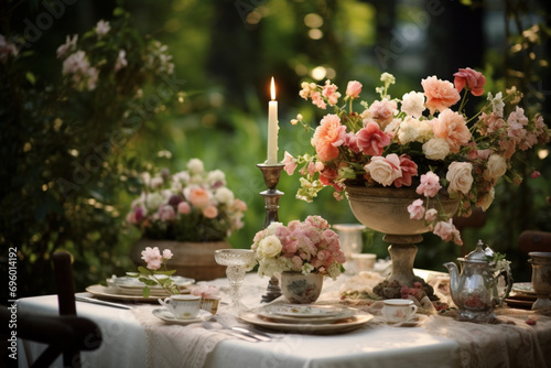 wedding table decoration © Ahmad