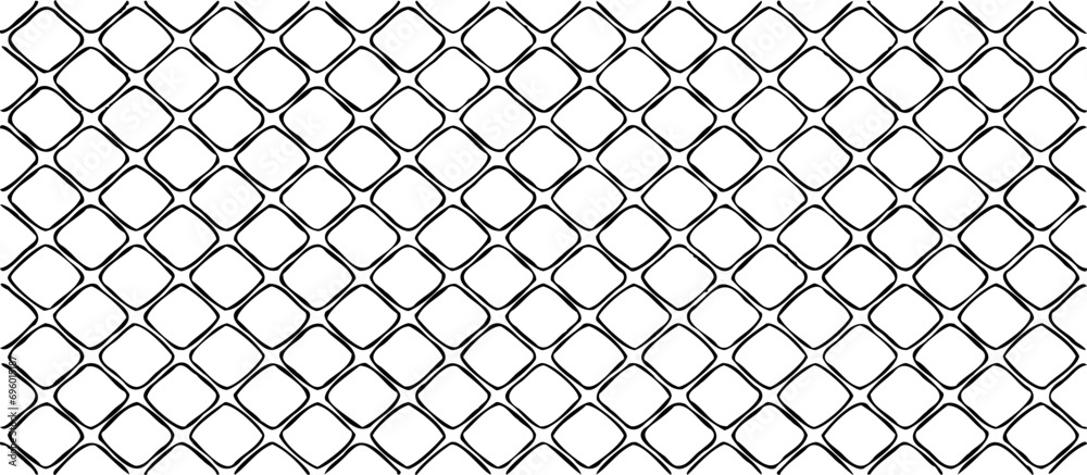 Fototapeta premium Broken plaster wall effect. Grunge worn damask pattern design. Distressed fabric texture. Overlay texture design. Vector illustration. Eps10. 