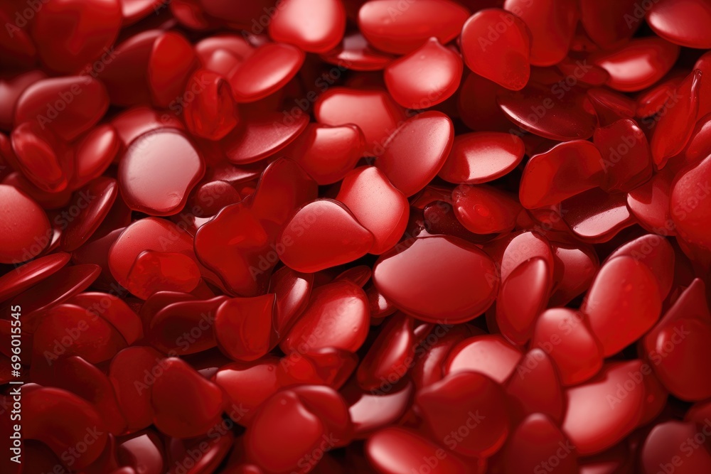 background of polished red stones background of polished red stones