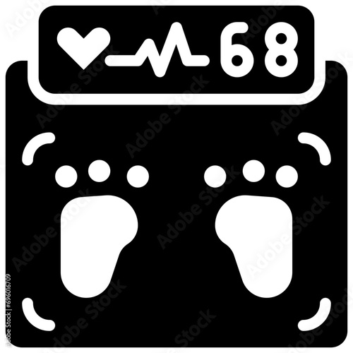 smart scale glyph style icons