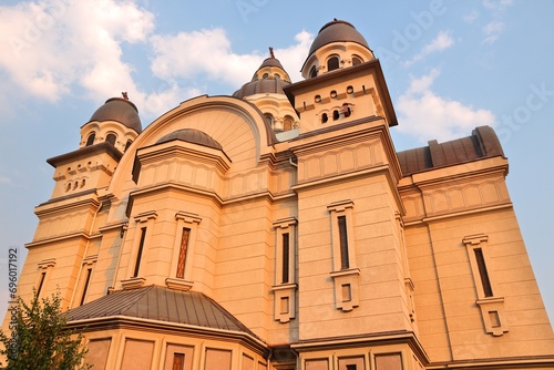 Targu Mures cathedral, Romania photo
