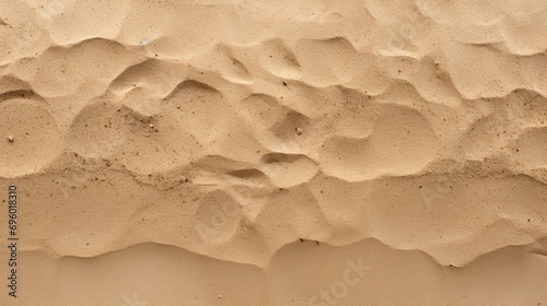 Beach sand top view. Generative AI