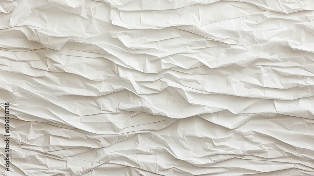 Crumpled notebook paper background. Generative AI Crumpled notebook paper background. Generative AI