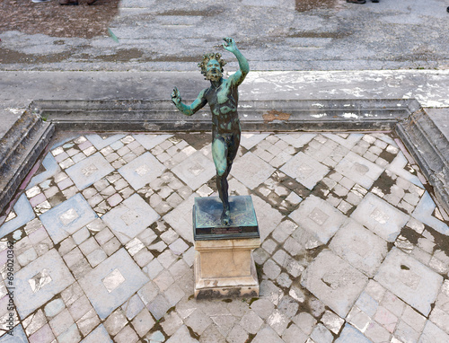 Pompeii Naples Italy, along with Herculaneum and many villas in the surrounding area (e.g. at Boscoreale, Stabiae), was buried of volcanic ash and pumice in the eruption of Mount Vesuvio photo