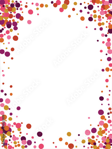 Colorful geometric abstract background. Overlapping colorful circles. Modern elegance, bright fashion background. For card, banner, poster, flyer, and web. Vector illustration © Alena