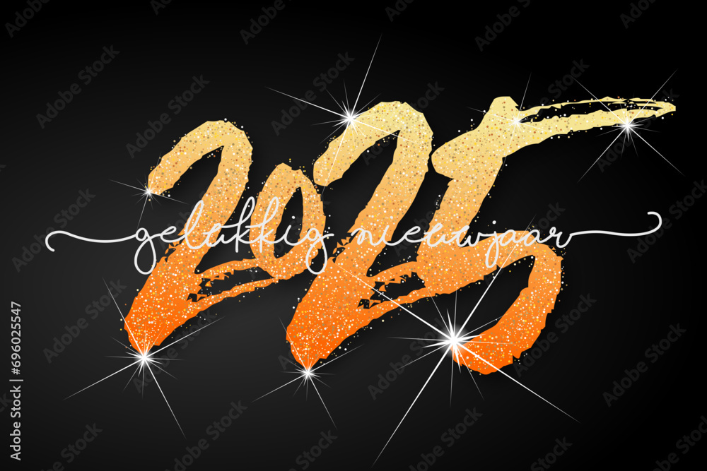 2025 - gelukkig nieuwjaar 2025