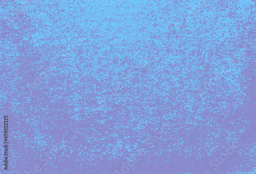 Bright shabby grainy purple blue texture. Noisy neon color vector pattern. Vintage background for overlay
