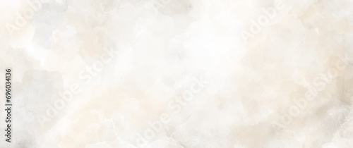Vector watercolor art background. Old paper. Marble. Stone. Beige watercolour texture for cards, flyers, poster, banner. Stucco. Wall. Brushstrokes and splashes. Painted template for design.	