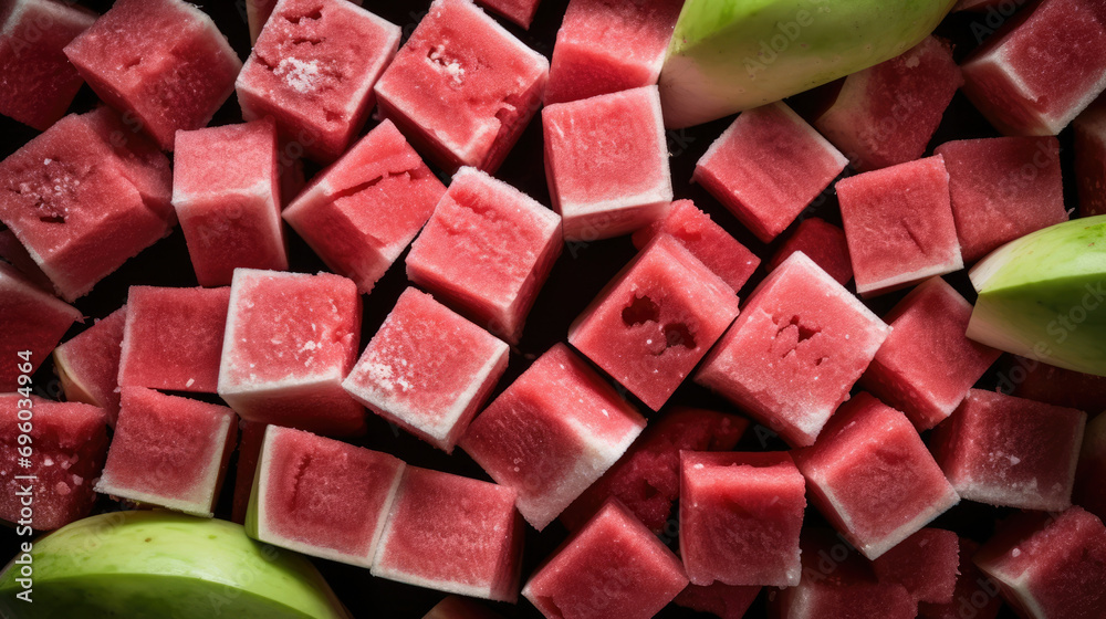 Organic sweet food dessert summer ripe fruit watermelon red healthy fresh slice juicy Organic sweet food dessert summer ripe fruit watermelon red healthy fresh slice juicy