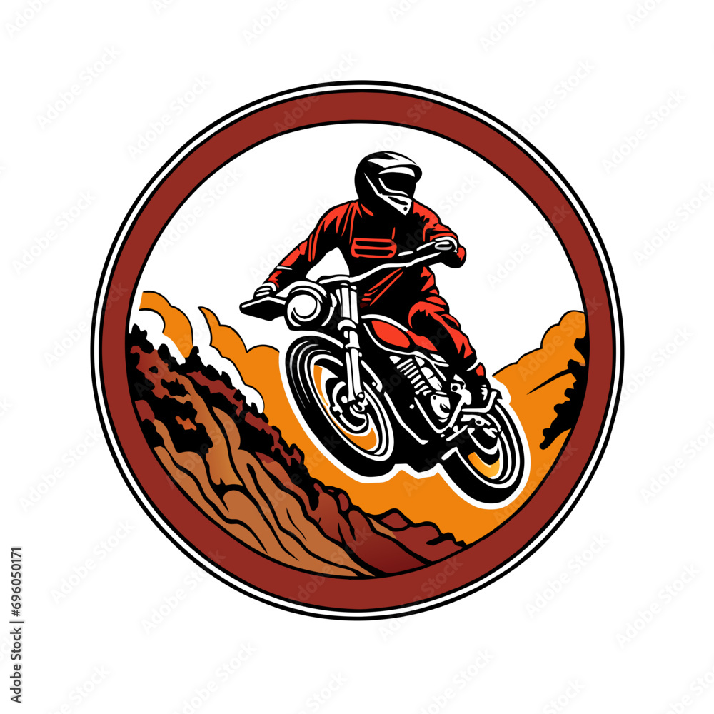 motorcoss vector for t shirt design