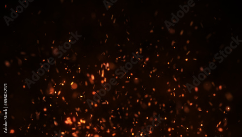 火の粉、火花の背景	 photo