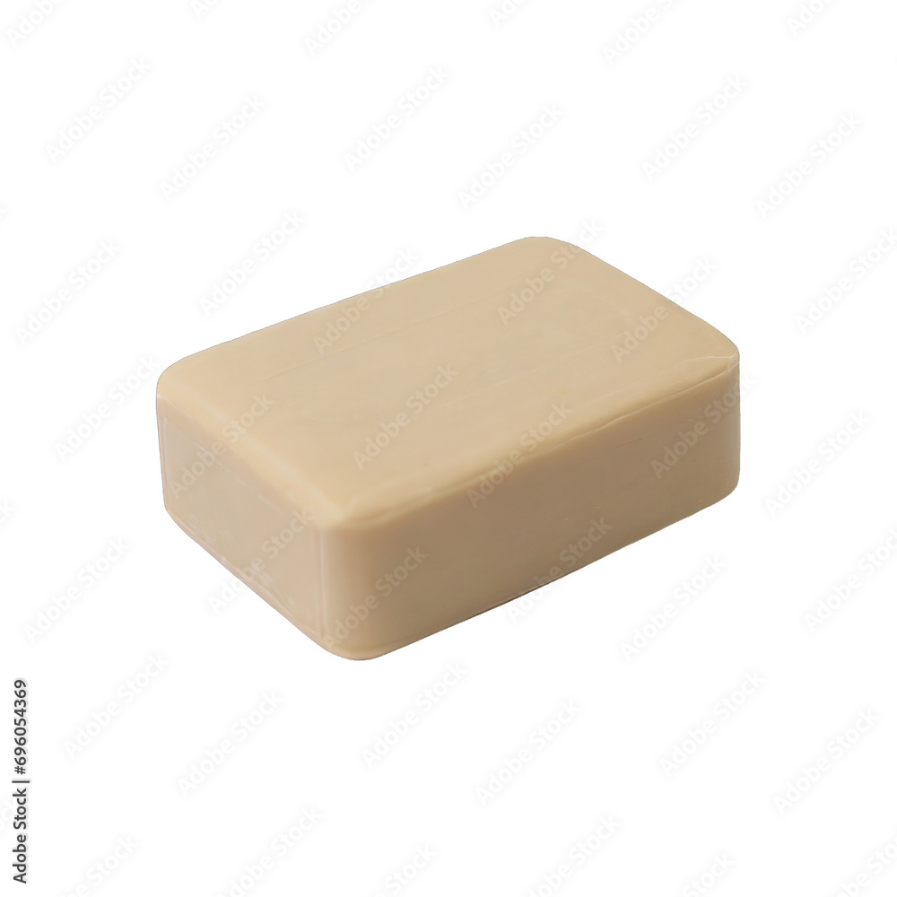 Hygiene soap piece - isolated on transparent background Hygiene soap piece - isolated on transparent background