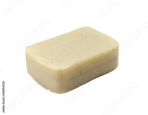 Hygiene soap piece - isolated on transparent background