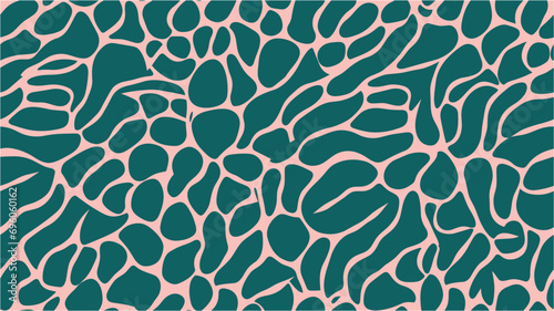 Light Repetitive Elegant Isolated Paint Print. Layout. Abstract Graphic Blob. Vector. Vector seamless pattern of probiotics / prebiotics.