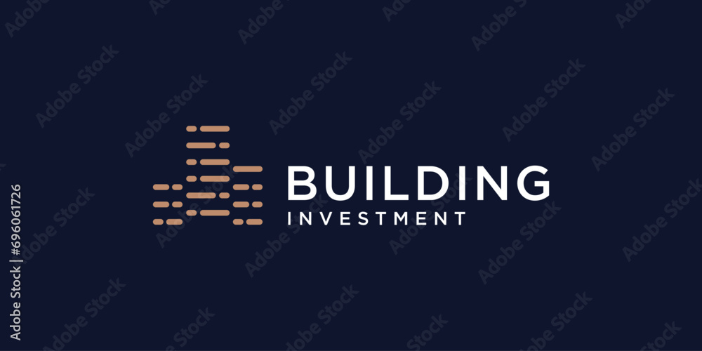 creative of building construction logo icons. design for business of luxury, elegant, minimalist. creative of building construction logo icons. design for business of luxury, elegant, minimalist.