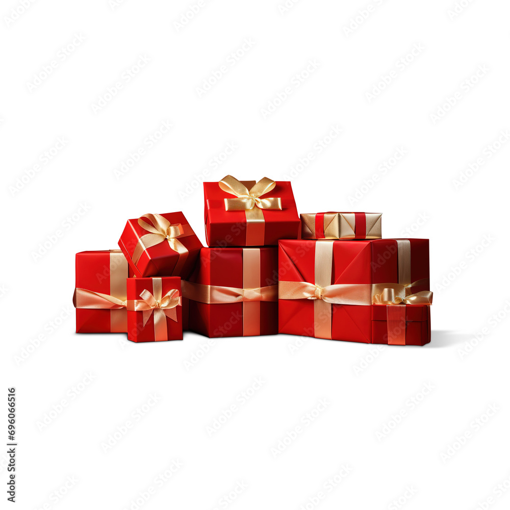 Full stack of Christmas Gifts Boxes Full stack of Christmas Gifts Boxes