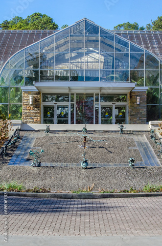 conservatory at botanical gardens