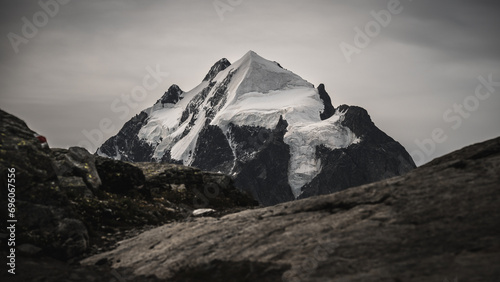 Majestic Alpine Peak in Engadin