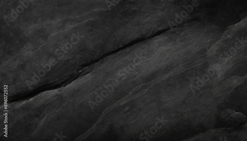 black abstract background dark rock texture black stone background with copy space for design web banner wide panoramic