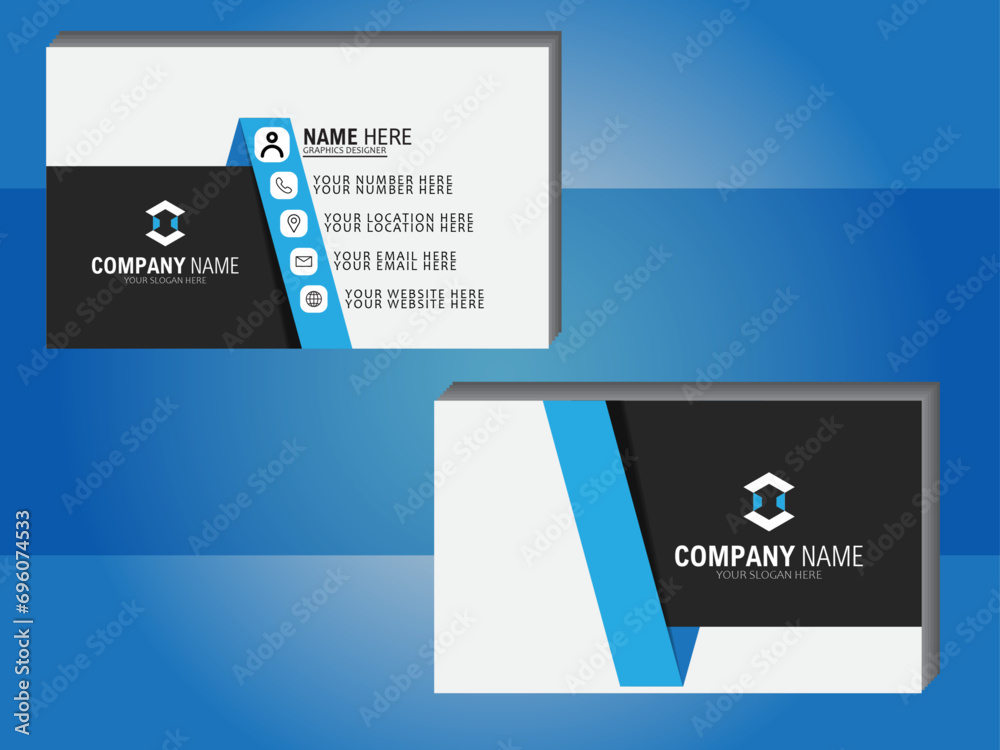 Fototapeta premium Business card template