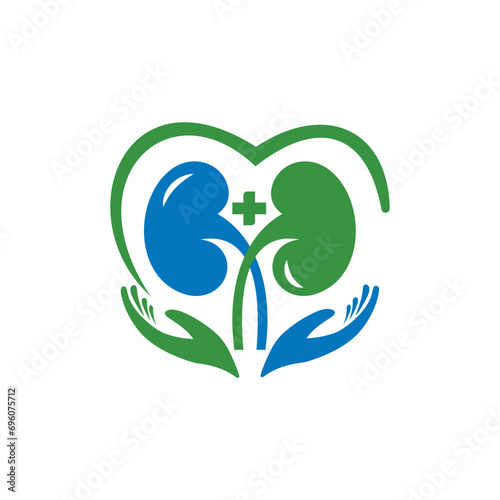 vector logo kidney