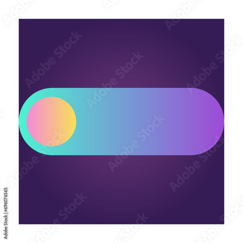 Square Futuristic Gradient Texture Colored Graphic Symbol Element Nostalgic Retro 90's Thenme Icon